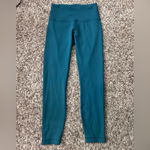 Lululemon Wunder Train High-Rise Tight 25"
Storm Teal Sz 6 - Picture 3 of 12